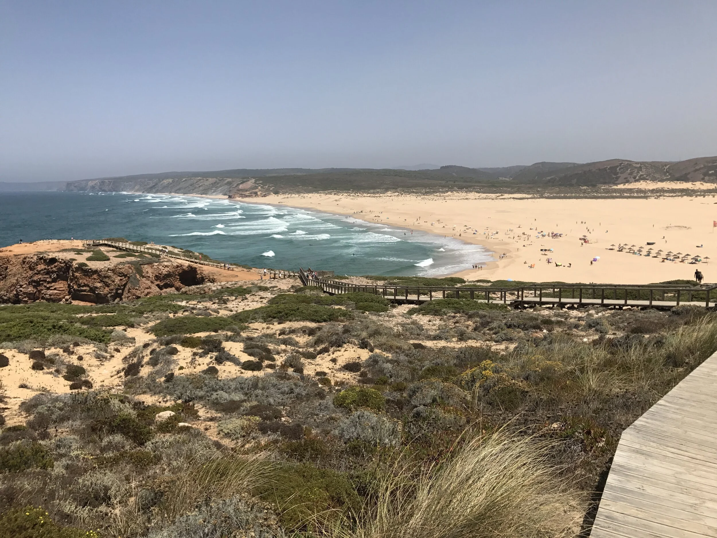 Atlantic coast in Portugal